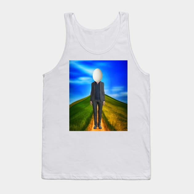 Egg Man Tank Top by icarusismartdesigns